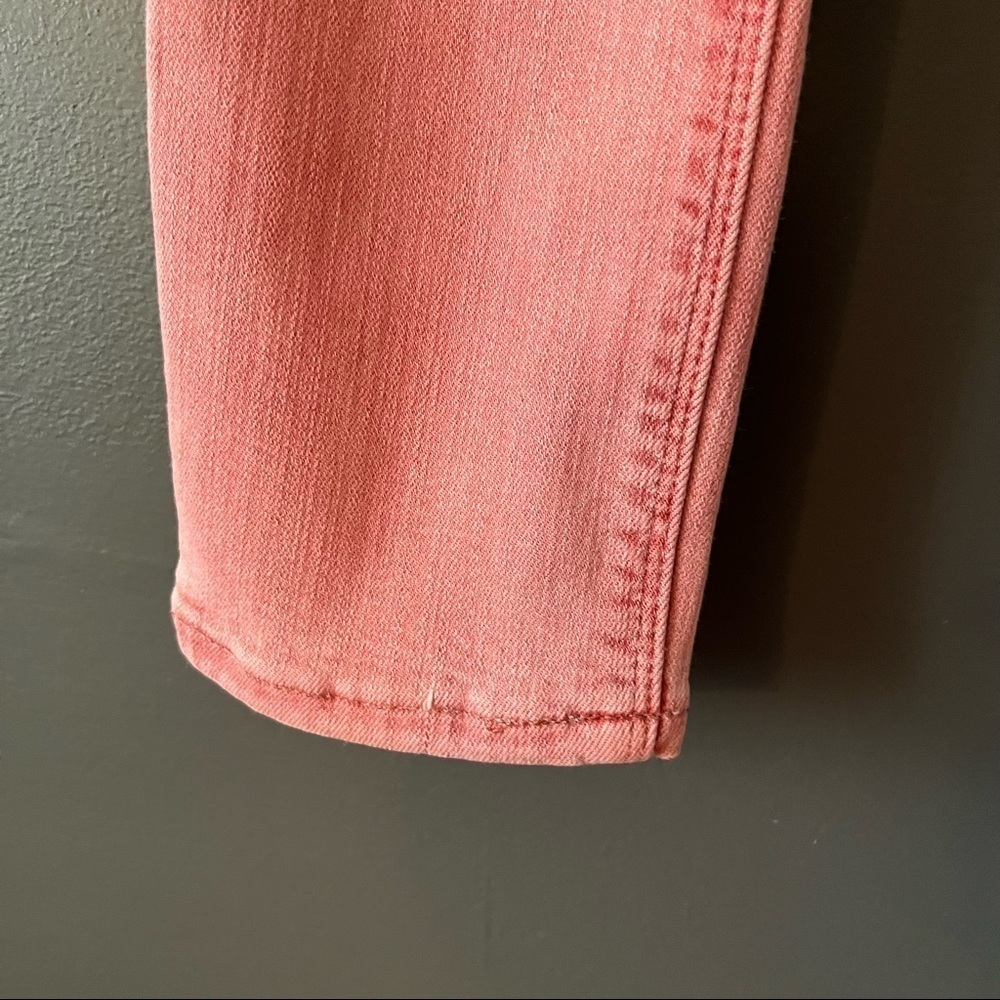 NWT Hudson Jeans Nico Mid Rise Super Skinny red Jeans - Picture 8 of 11